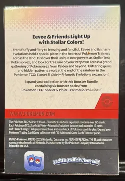🔥Pokemon TCG: Prismatic Evolutions Booster Bundle (Brand New/Sealed)🔥 - Image 2