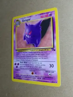 Pokemon TCG Gengar Fossil 20 Regular Unlimited Rare - Image 4