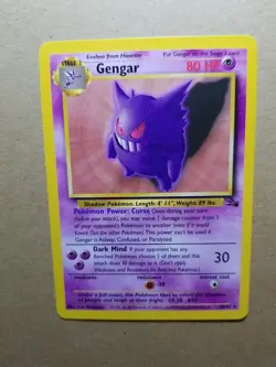 Pokemon TCG Gengar Fossil 20 Regular Unlimited Rare - Image 5