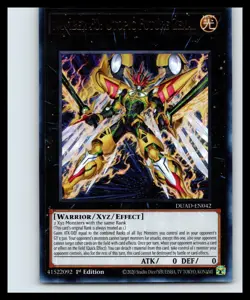 Number F0: Utopic Future Zexal | DUAD-EN042 NM/M | Duelist's Advance Yu-Gi-Oh - Image 1