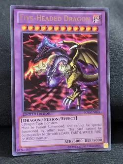 YuGiOh Five-Headed Dragon LC03-EN004 Limited Edition Ultra Rare NM - Image 2