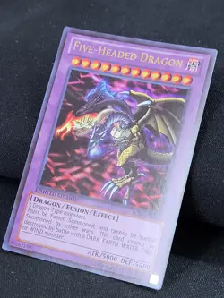 YuGiOh Five-Headed Dragon LC03-EN004 Limited Edition Ultra Rare NM - Image 3