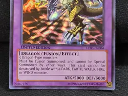 YuGiOh Five-Headed Dragon LC03-EN004 Limited Edition Ultra Rare NM - Image 5