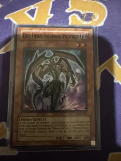 Yugioh - Evil Hero Infernal Prodigy - DP06-EN008 - Super Rare - NM - Image 1