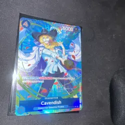 2025 One Piece Royal Blood OP10 Cavendish Rare Alt Art #OP10-045 - Image 4