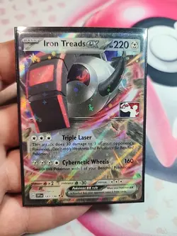 Iron Treads ex 143/198 Prize Pack Series Cards Holo NM - Image 1