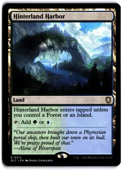 Hinterland Harbor NM BLC Commander: Bloomburrow MTG - Image 1