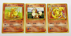 Growlithe & Arcanine Intro Pack Squirtle Deck 3Set Japanese Pokemon Card MP - Image 1