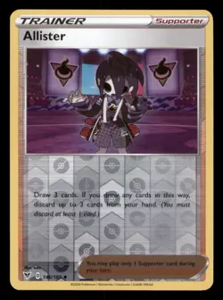 Allister 146/185 Uncommon Vivid Voltage Pokemon TCG Reverse Holo NM - Image 1
