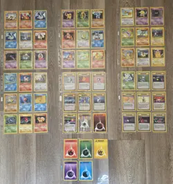 Pokemon Cards Base Set Uncommon Common Trainers Energy Excellent - NM Condition - Image 1