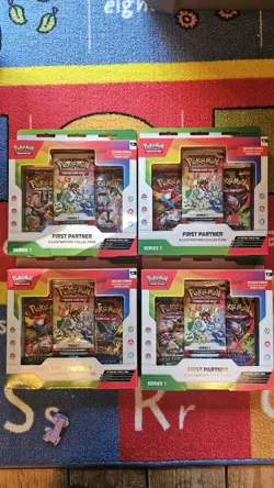 Pokemon TCG First Partner Box Series 1 X Four Boxes Sealed - Image 1