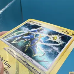 Pokemon TCG Arceus AR6 Arceus Holo Rare 70 HP English Lightning Turn LP/MP - Image 5