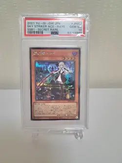 PSA10 Sky Striker Ace - Raye Secret Rare - Yu-Gi-Oh! Japanese - Image 1