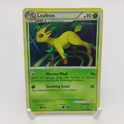 Pokemon Trading Card Leafeon 13/95 Cosmos Holo Card Call Of Legends Eeveelution - Image 1