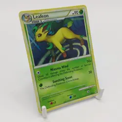Pokemon Trading Card Leafeon 13/95 Cosmos Holo Card Call Of Legends Eeveelution - Image 4