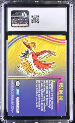 Pop 2 CGC 7.5 Ho-Oh 250 TOPPS Johto League Champions Pokemon Card Rare - Image 2