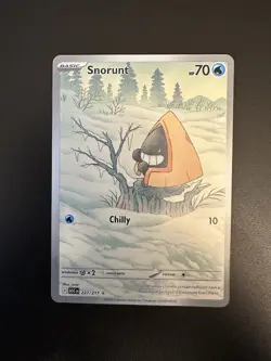Pokemon TCG Ascended Heroes Snorunt Illustration Rare Holo Card 227/217 - Image 1