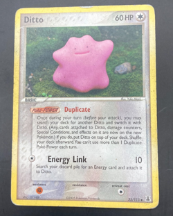 Pokemon TCG Ditto EX Delta Species 35/113 Uncommon 2005 Card HP Poor - Image 1