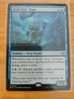 MTG Dour Port-Mage 0047 Bloomburrow M/NM Free UK P&P - Image 1