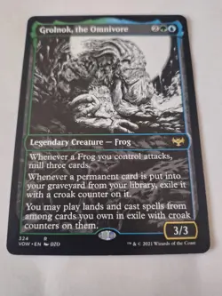 Magic the Gathering Innistrad Crimson Vow Grolnok, the Omnivore showcase exc con - Image 1