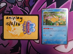 Psyduck MEP007 Mega Evolutions Promo Holo NM Pokemon TCG Card - Image 1