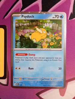 Psyduck MEP007 Mega Evolutions Promo Holo NM Pokemon TCG Card - Image 2