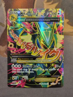 1x M Rayquaza EX [FULL ART] 105/108 - Roaring Skies Pokemon LP - Image 1