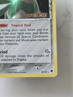 Tropius 23/101 Delta Species Reverse Holo STAMPED Card Dragon Frontiers Pokemon - Image 3
