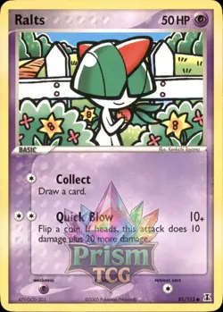 Ralts 81/113 Common Delta Species Pokemon - Image 1