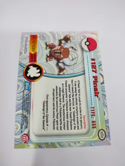 MINT 2000 Topps Pokemon TV Animation Edition Series 3 Non Holo #127 Pinsir - Image 3