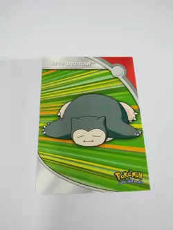 MINT Snorlax #HV14 Pokemon Topps Heroes & Villains Series 2 TV Animation Vintage - Image 1