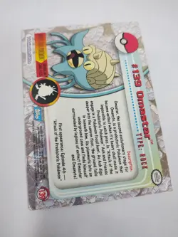 2000 Topps Pokemon TV Animation Edition Series 3 Non Holo #139 Omastar - Image 1