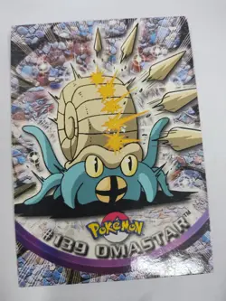 2000 Topps Pokemon TV Animation Edition Series 3 Non Holo #139 Omastar - Image 2