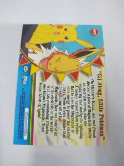 Topps Pokemon TV Animation Git Along Little Pokemon Orange Islands Blue Label - Image 2