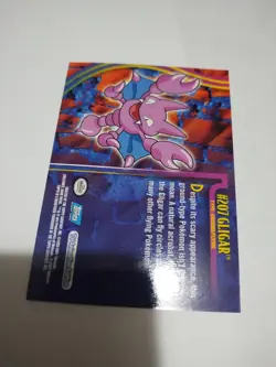 2001 Topps Pokemon TV Animation Edition - Johto Series 1 Gligar #207 Rare - Image 2