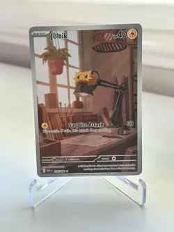 Pokemon Joltik 116/086 Illustration Rare Sv: White Flare Full Art Holo NM/M+ - Image 1