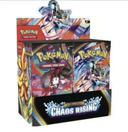 Pokemon TCG Chaos Rising Booster Box Factory Sealed Brand New Mega Evolution - Image 1