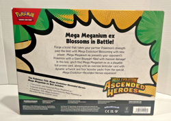 Pokemon Ascended Heroes Factory Sealed Mega Meganium Ex Box - Image 3