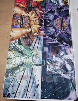 Yu-Gi-Oh 6FT Four Player OTS Exclusive Monarchs Table Playmat! New! - Image 3