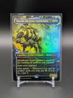 MENDICANT CORE, GUIDELIGHT (BORDERLESS) 365 - Aetherdrift R Foil NM - - Image 1