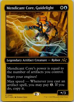 Mendicant Core, Guidelight (First-Place Foil) Aetherdrift MP Foil - Image 1