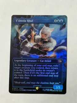 Y'shtola Rhul EXTENDED ART FOIL FIN 577 Mythic (MTG Final Fantasy 2025) - Image 1