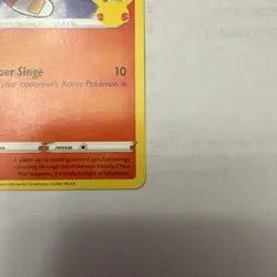 Scorbunny 16/25 McDonald's 25th Anniversary Stamped Promo 2021 Pokemon NM - Image 5