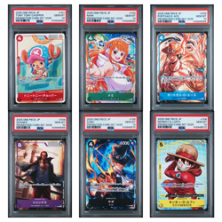 One piece 2025 japanese promotion card complete set PSA 10 ACE Nami Luffy SHANKS - Image 1