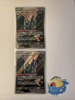 Clawitzer 141/132 Illustration Rare 2025 Pokemon Mega Evolutions Card NM - Image 4