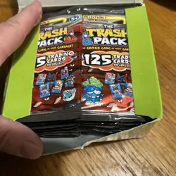 Full box NEW SEALED Trash Pack Trading Cards Packs - | Series 1 Gross Gang 40pks - Image 2