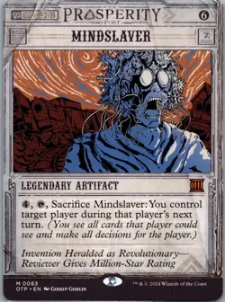 Outlaws of Thunder Junction: Breaking News #63 Mindslaver - Image 1