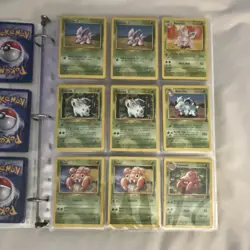 Pokemon TCG Base Set Series Mixed Card Lot - Over 200 Base, Fossil, Jungle, 2 - Image 3