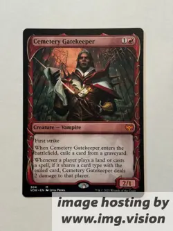 Cemetery Gatekeeper (VOW) 304 - Image 1