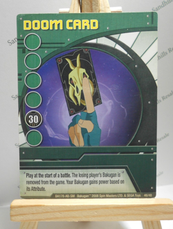 Bakugan Card - Doom (English Only) - Green Ability Card - BA178 - 46/48 - 2008 - Image 1